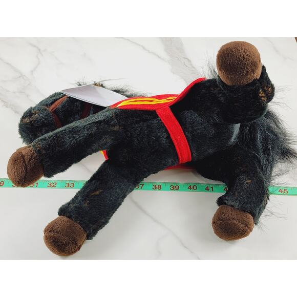 Wells Fargo Mike Legendary Black Pony w/ Tags 15" Plush Toy Stuffed Animal 2016 - Picture 16 of 16